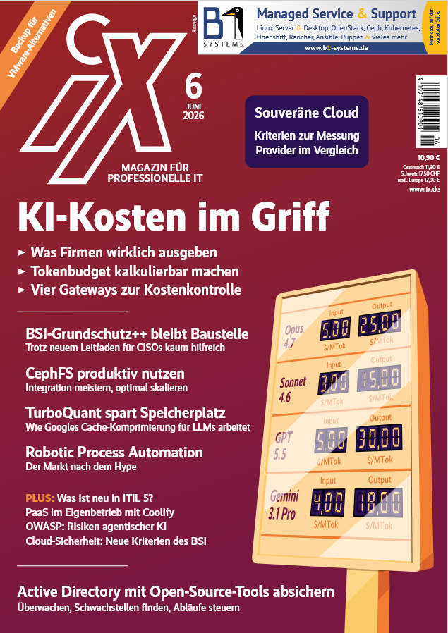 KI-gestütztes Cloud-Design — iX 06/2026